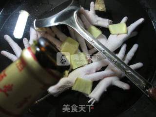 Boiled Chicken Feet recipe