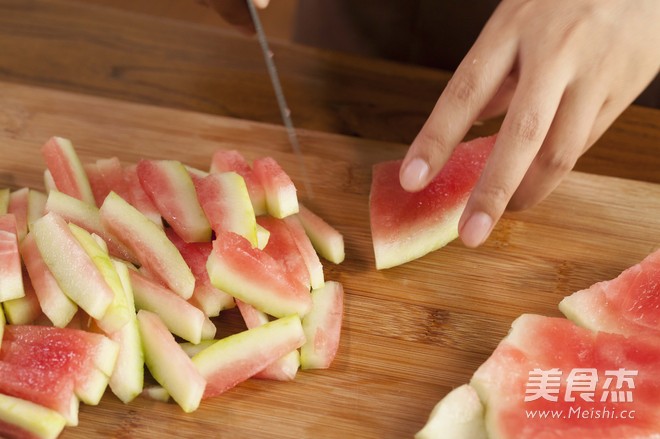 Cold Watermelon Peel recipe