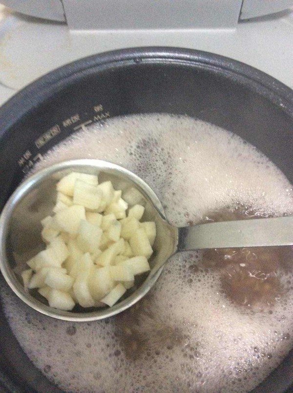 Corn Balls and Red Bean Porridge recipe