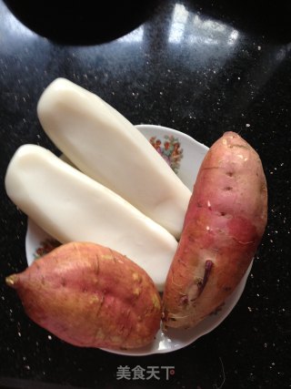 Rice Cake Sweet Potato Congee recipe