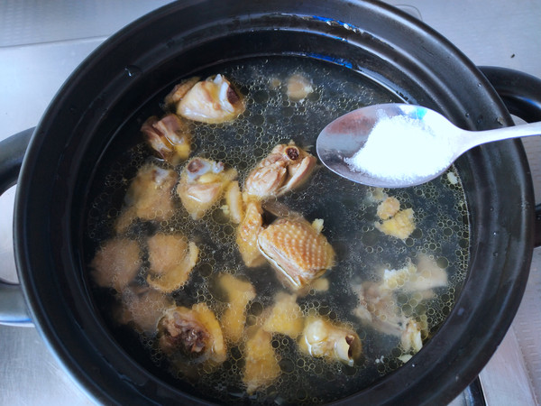 Chicken Broth Stewed Oil Skin recipe