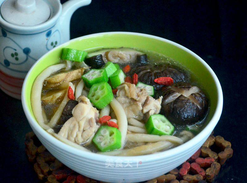 Mushroom Chicken Soup recipe