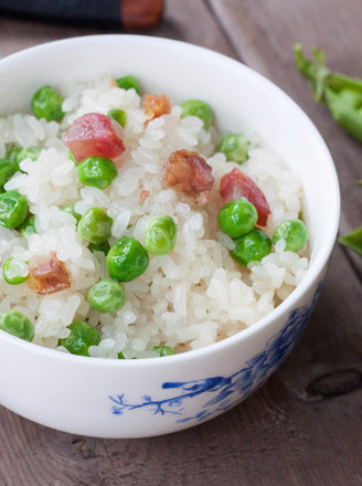 Glutinous Rice with Peas recipe