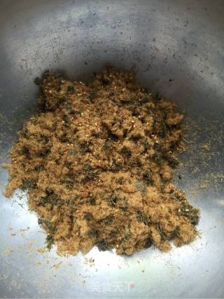 #四session Baking Contest and It's Love to Eat Festival#seaweed and Pork Floss with Small Shells recipe