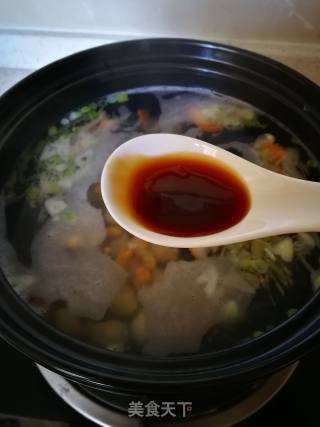 #花样美食#～clam Seaweed Soup recipe