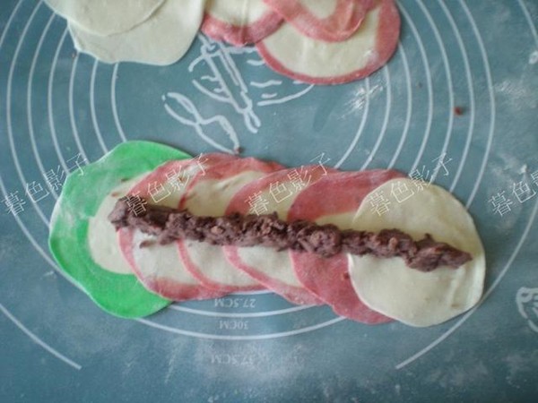 Rose Bean Paste Dumplings recipe