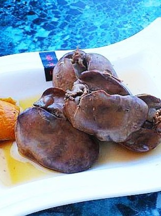 Tangerine Marinated Chicken Liver recipe