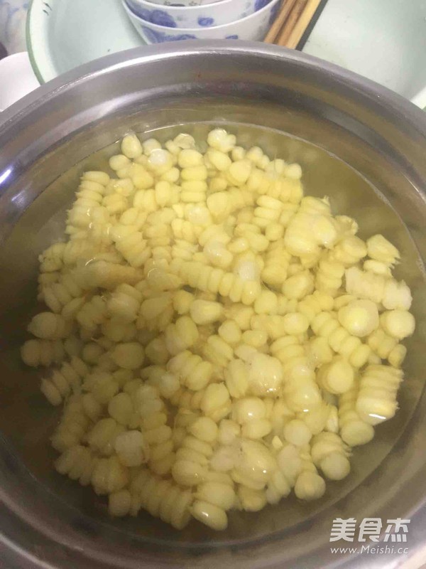 Stewed Corn with Beans and Potatoes recipe