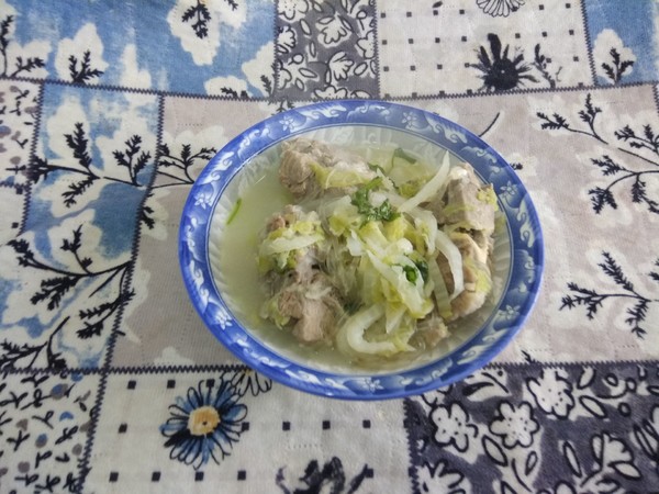Chinese Cabbage Vermicelli Soup recipe