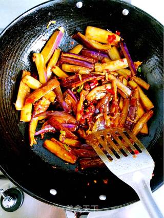 Fish-flavored Eggplant (not Fried) recipe