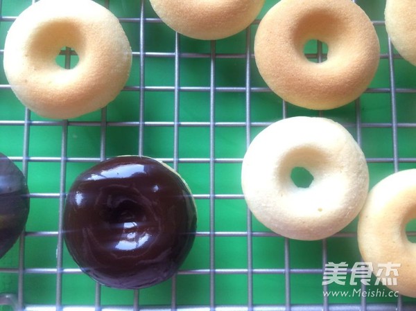 Colorful Chocolate Mini Donuts recipe