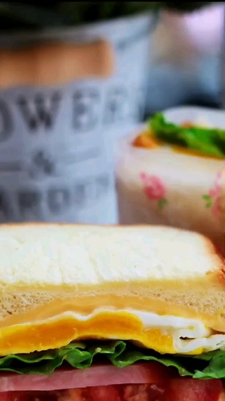 Egg Ham Sandwich recipe