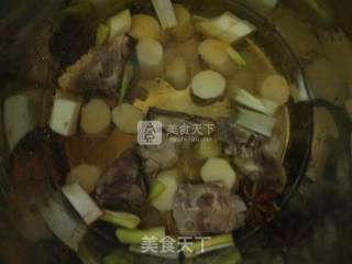 Spine Stewed Yam~pressure Cooker Version~ recipe