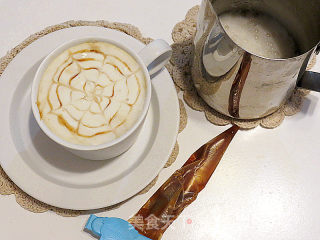 #东岭意式咖啡机试# The Hot Coffee in The Coffee Shop [caramel Macchiato] recipe