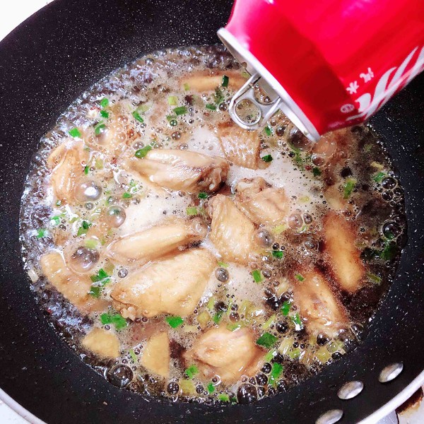 Chicken Wings with Brewed Cola recipe