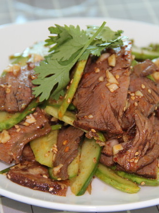 Cucumber with Beef recipe