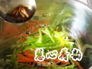 【cold Dishes】five Vegetables Mixed with Enoki Mushrooms recipe