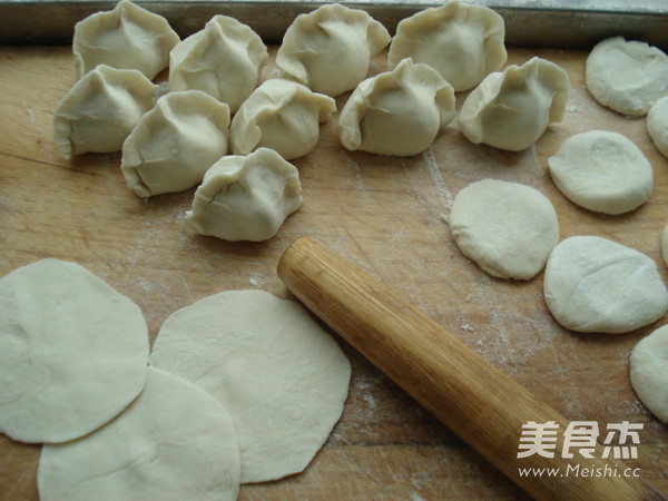 Green Radish Dumplings recipe