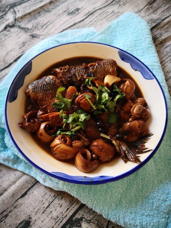 Braised Herring with Fish White recipe