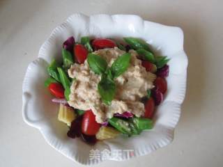 Tuna and Okra Vegetable Salad recipe