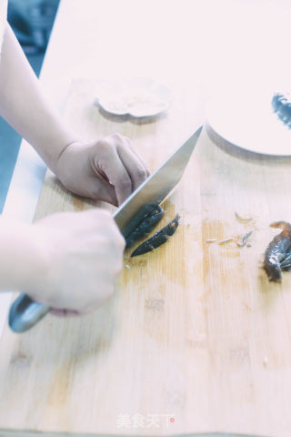 Stir-fried Liao Ginseng with Emerald and Silver Bud recipe