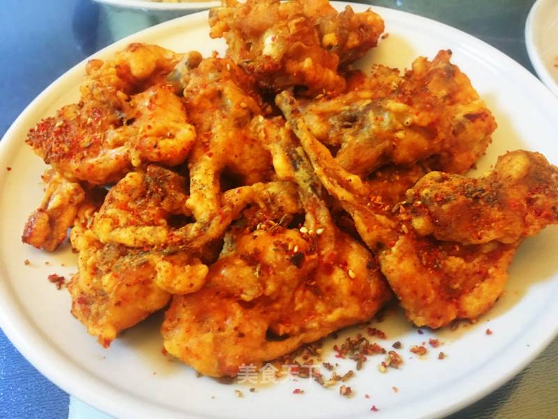 Spicy Fried Chicken Spit