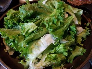 Lettuce in Garlic recipe