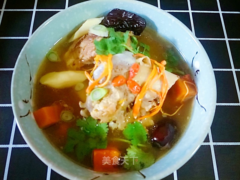#御寒美食#nourishing Big Bone Soup recipe