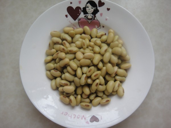 Peanuts Mixed with Green Beans recipe