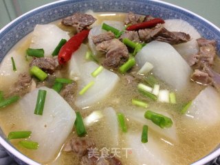 Radish Beef Brisket Soup recipe