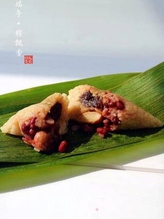 Red Beans and Candied Date Rice Dumplings recipe