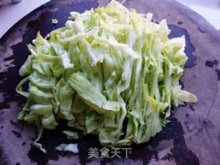 Stir-fried Cabbage with Black Fungus recipe