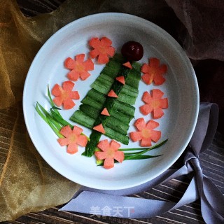 Christmas Tree Dinner Plate Painting recipe