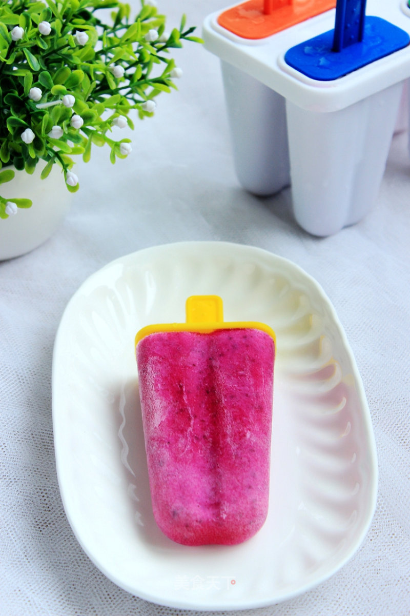 Dragon Fruit Yogurt Pops recipe