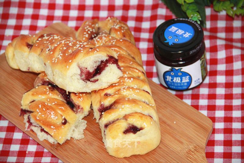 Blueberry Braid Bread recipe