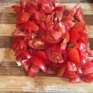 Braised Enoki Mushrooms with Cherry Tomatoes recipe