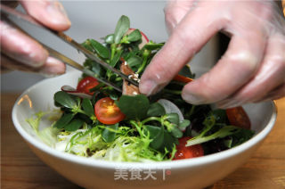 Summer Diuretic Portulaca Salad recipe