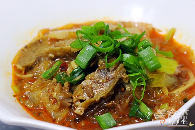 Stewed Cabbage with Beef Vermicelli recipe