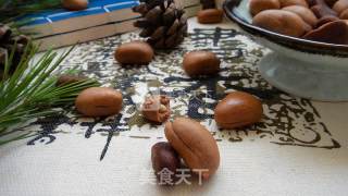 #aca烤明星大赛#fish Skin Pine Nuts recipe