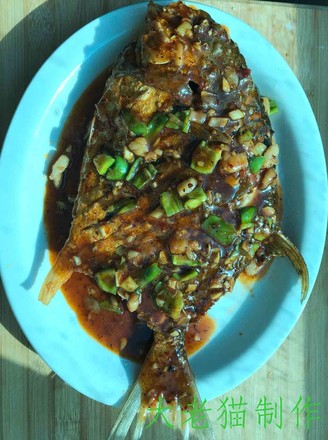 Dry Roasted Pomfret recipe