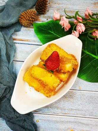 Deep-fried Fresh Milk-a Dessert Snack with Crispy Outside and Tender Inside recipe