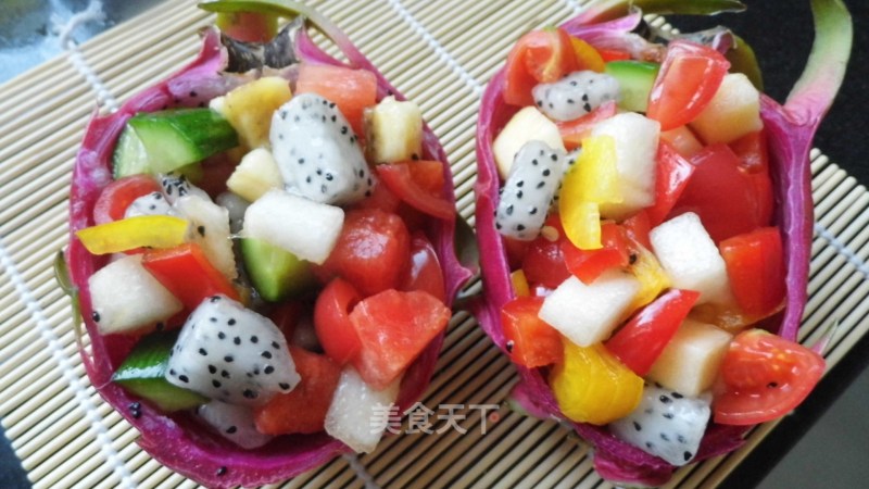 Assorted Vegetable and Fruit Salad recipe