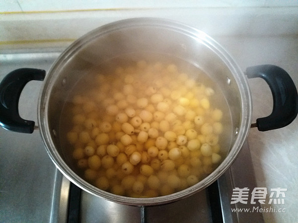 Lotus Seed Soy Milk Pudding recipe