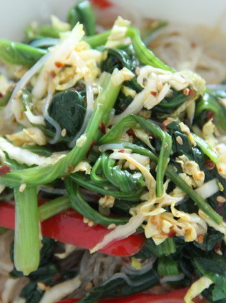 Spinach Mixed Vermicelli