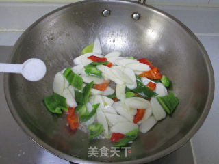 [shanghai] Stir-fried Shrimp with Yam recipe