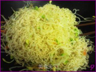 Delicious and Soft Fried Noodles recipe