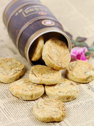 Walnut Almond Butter Cookies recipe