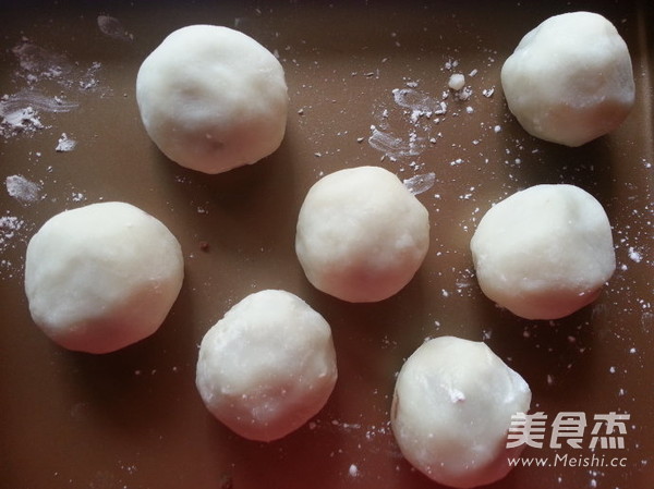 Red Bean Paste Snowy Mooncake recipe