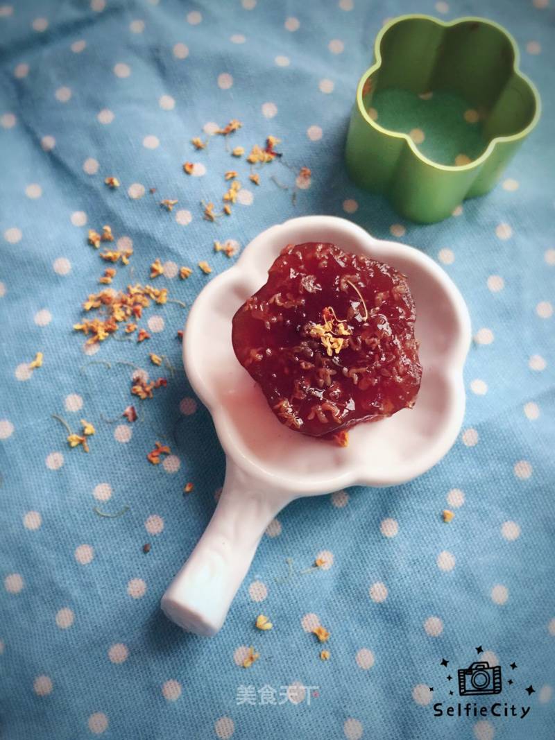 Red Date Brown Sugar Osmanthus Cake recipe