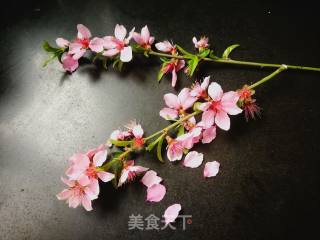 Peach Blossom Porridge recipe